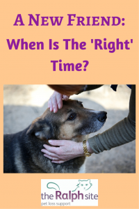 There is no 'right' time that is the same for everyone.