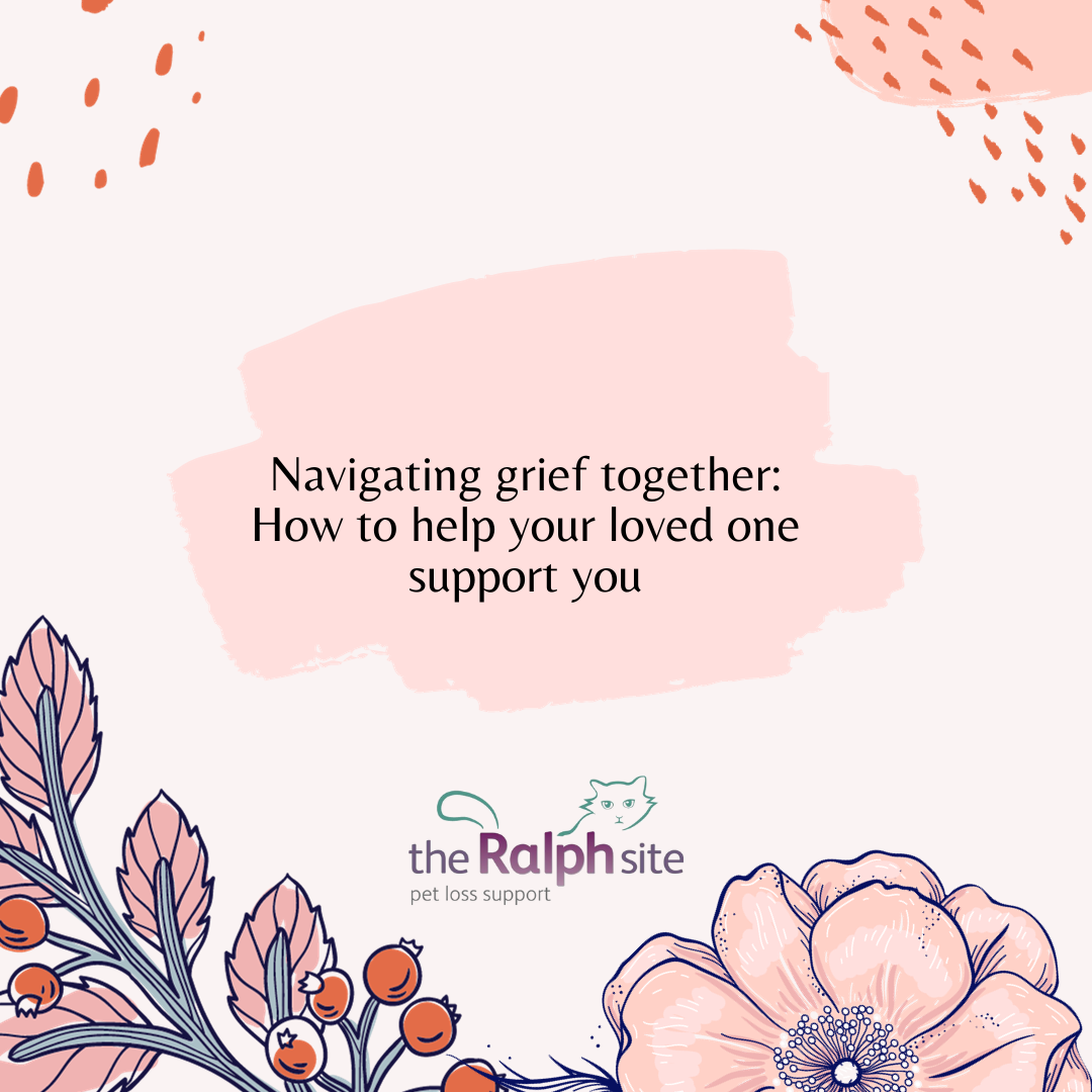 Navigating grief together: How to help your loved one support you | The ...